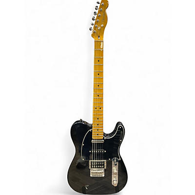 Used Fender Modern Player Telecaster Trans Black Solid Body Electric Guitar