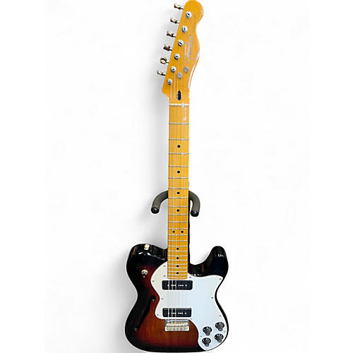 Used Fender Modern Thinline Telecaster 3 Color Sunburst Hollow Body Electric Guitar 3 Color Sunburst