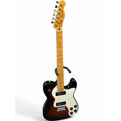 Used Fender Modern Thinline Telecaster SUNBURST Hollow Body Electric Guitar