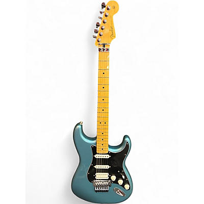 Used Fender Modified Player II Blue Solid Body Electric Guitar