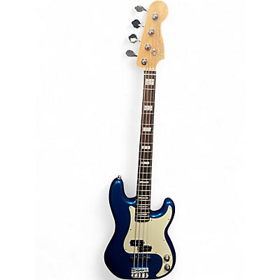 Used Fender Modshop Precision PJ Cobra Blue Electric Bass Guitar