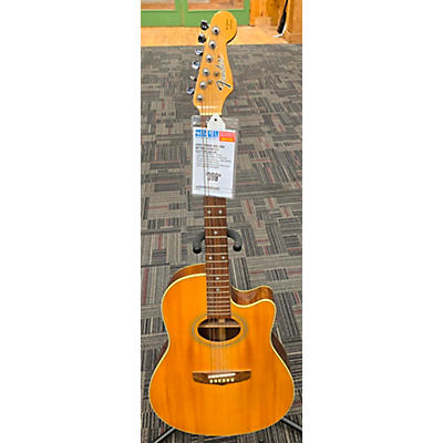 Fender Used Fender Montara Natural Acoustic Electric Guitar