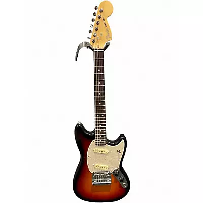 Used Fender Mustang 2 Color Sunburst Solid Body Electric Guitar