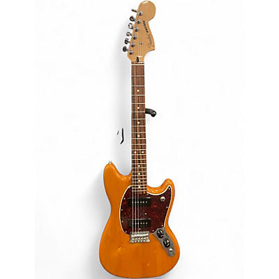 Used Fender Mustang 90 aged natural Solid Body Electric Guitar
