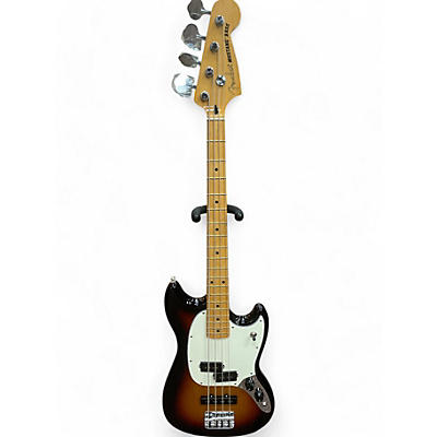 Fender Used Fender Mustang Bass 2 Color Sunburst Electric Bass Guitar