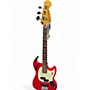 Used Fender Mustang Bass RED Electric Bass Guitar RED