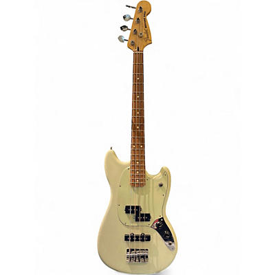 Used Fender Mustang Bass Sonic Blue Electric Bass Guitar
