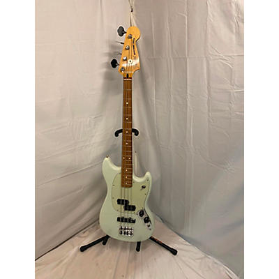 Fender Used Fender Mustang Bass Surf Green Electric Bass Guitar