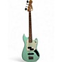 Used Fender Mustang Bass Surf Green Electric Bass Guitar Surf Green