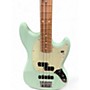 Used Fender Mustang Bass Surf Green Electric Bass Guitar Surf Green