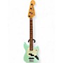 Used Fender Mustang Bass Surf Green Electric Bass Guitar Surf Green
