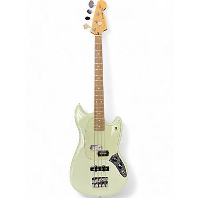 Fender Used Fender Mustang Bass White Electric Bass Guitar