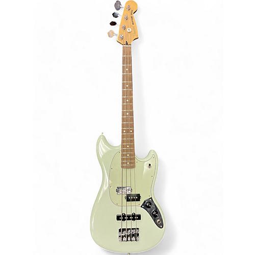 Fender Used Fender Mustang Bass White Electric Bass Guitar White