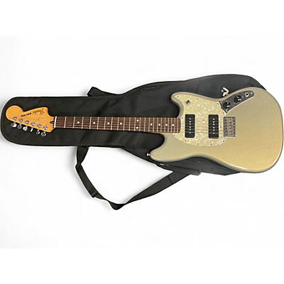 Used Fender Mustang Inca Silver Solid Body Electric Guitar