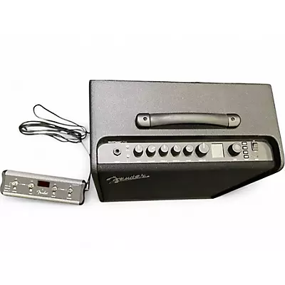 Used Fender Mustang LT-50 W/ 4 Button Footswitch Guitar Combo Amp