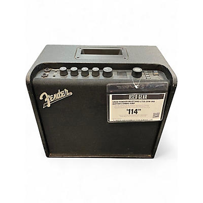 Used Fender Mustang LT25 25W 1x8 Guitar Combo Amp