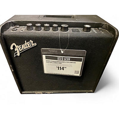 Used Fender Mustang LT25 25W 1x8 Guitar Combo Amp