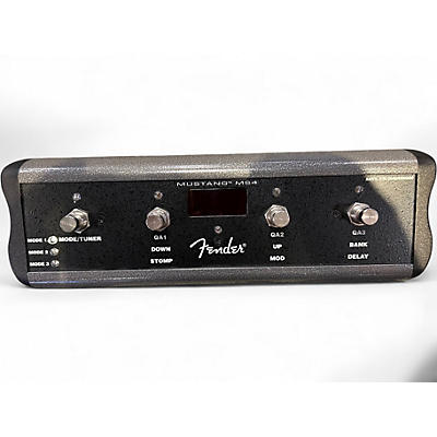Used Fender Mustang MS4 Solid State Guitar Amp Head Footswitch