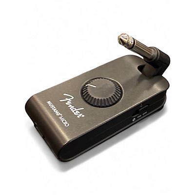 Used Fender Mustang Micro Guitar Headphone Amp Battery Powered Amp