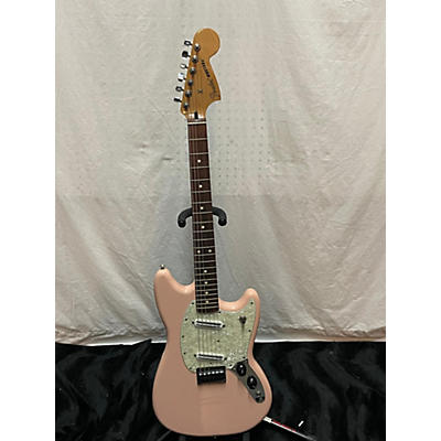 Fender Used Fender Mustang Pau Ferro Shell Pink Solid Body Electric Guitar