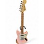 Used Fender Mustang Pink Solid Body Electric Guitar Pink