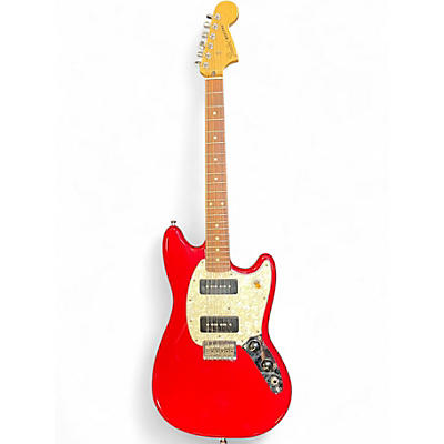Used Fender Mustang RED Solid Body Electric Guitar