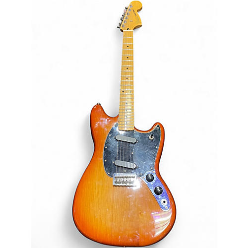 Used Fender Mustang Sienna Sunburst Solid Body Electric Guitar Sienna Sunburst