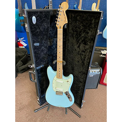 Fender Used Fender Mustang Sonic Blue Solid Body Electric Guitar