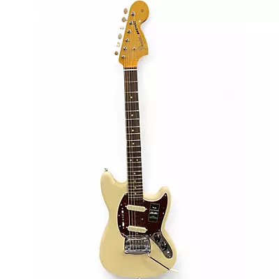 Used Fender Mustang Ventura III Olympic White Solid Body Electric Guitar