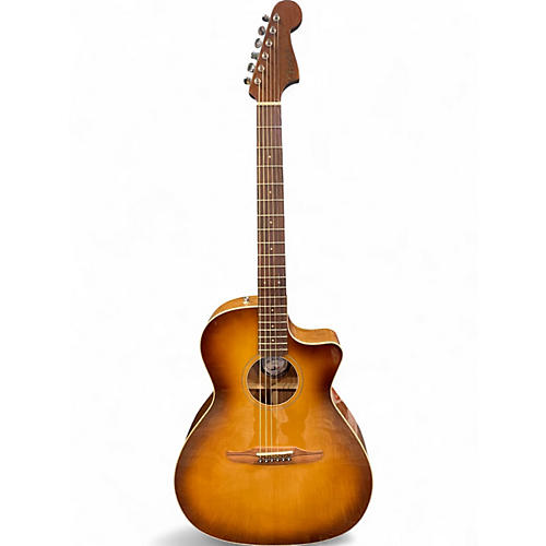 Used Fender  NEWPORTER BROWN BURST Acoustic Electric Guitar BROWN BURST