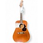 Used Fender NEWPORTER MH Mahogany Acoustic Guitar Mahogany