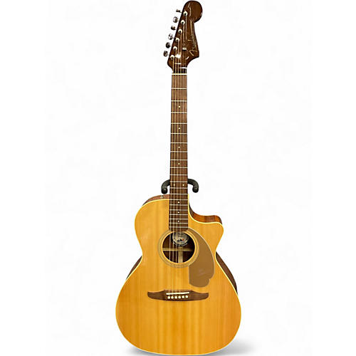 Used Fender NEWPORTER  Natural Acoustic Electric Guitar Natural