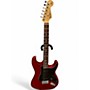 Used Fender NOVENTA STRATOCASTER Crimson Red Trans Solid Body Electric Guitar Crimson Red Trans