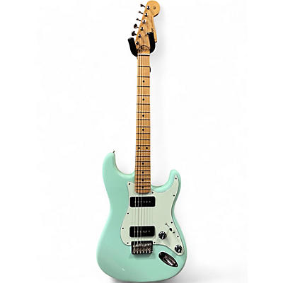 Used Fender NOVENTA STRATOCASTER Surf Green Solid Body Electric Guitar