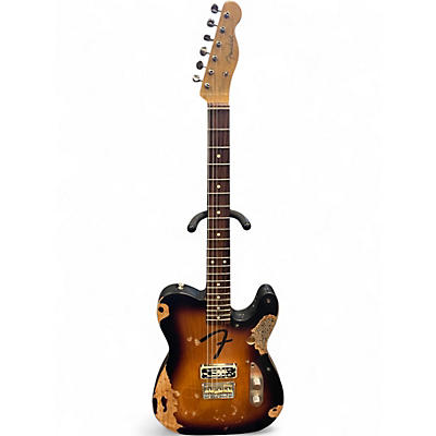 Used Fender NOVENTA TELE 2 Color Sunburst Solid Body Electric Guitar