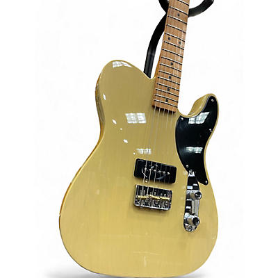 Used Fender NOVENTA TELECASTER Vintage Yellow Solid Body Electric Guitar