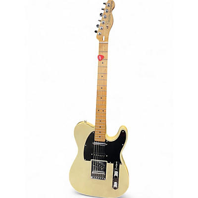 Used Fender Nashville Telecaster Olympic White Solid Body Electric Guitar
