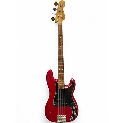 Used Fender Nate Mendel Precision Bass Red Electric Bass Guitar