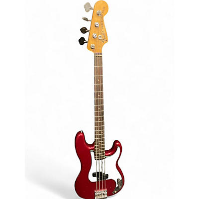 Fender Used Fender Nate Mendel Signature Precision Bass Candy Red Burst Electric Bass Guitar