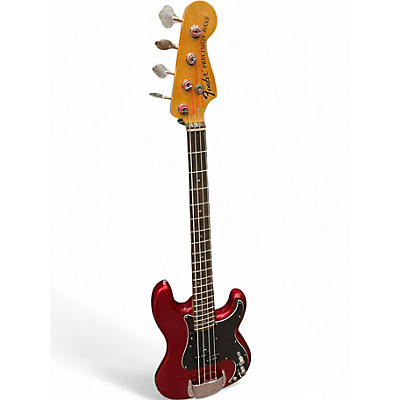 Used Fender Nate Mendel Signature Precision Bass WORN CANDY APPLE RED Electric Bass Guitar