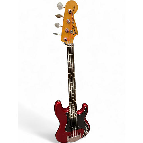 Used Fender Nate Mendel Signature Precision Bass WORN CANDY APPLE RED Electric Bass Guitar WORN CANDY APPLE RED