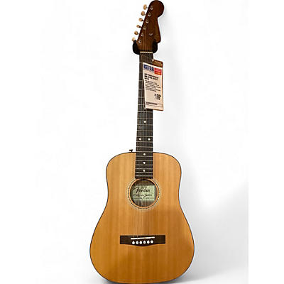 Fender Used Fender Newporter Mini Natural Acoustic Guitar