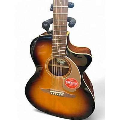 Fender Used Fender Newporter Player 2 Color Sunburst Acoustic Electric Guitar