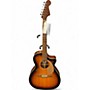 Used Fender Newporter Player 2 Tone Sunburst Acoustic Electric Guitar 2 Tone Sunburst