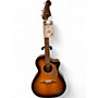 Used Fender Newporter Player 2 Tone Sunburst Acoustic Electric Guitar 2 Tone Sunburst