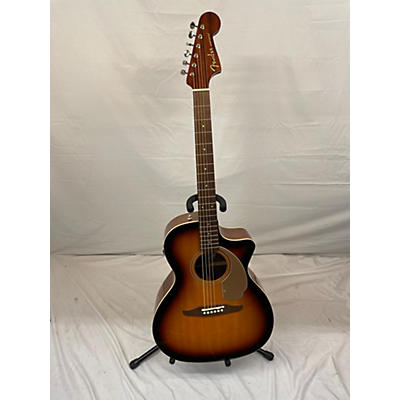 Fender Used Fender Newporter Player 3 Color Sunburst Acoustic Electric Guitar