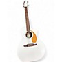 Used Fender Newporter Player Alpine White Acoustic Electric Guitar Alpine White