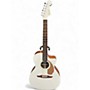 Used Fender Newporter Player Alpine White Acoustic Electric Guitar Alpine White
