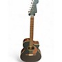 Used Fender Newporter Player Blue Acoustic Electric Guitar Blue