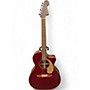 Used Fender Newporter Player Midnight Wine Acoustic Electric Guitar Midnight Wine